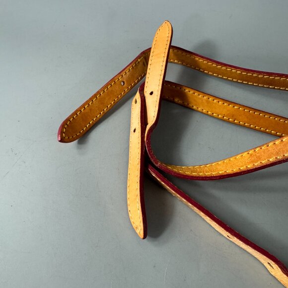 Dooney & Bourke Tan Leather Double Straps with Hanging Heart-shaped Charm - Picture 7 of 12